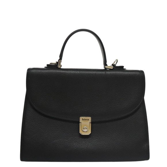 Burberry Black Leather handbag - Picture 1 of 10